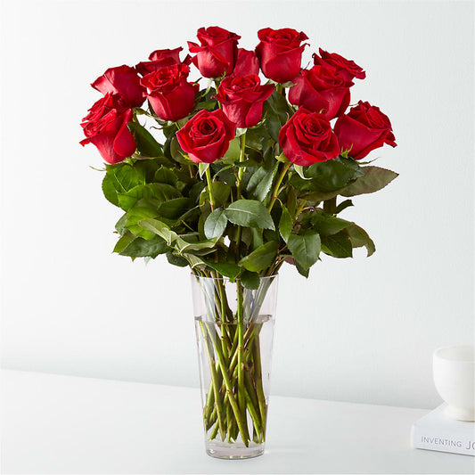 Long Stem Red Rose Bouquet – Super Savers, Lincoln NE