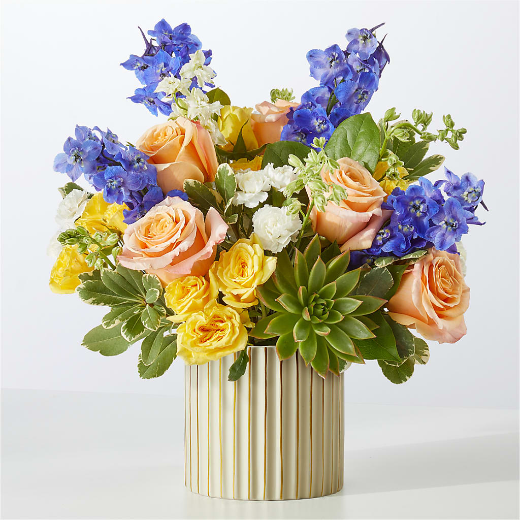 Cobalt Reverie Bouquet – Super Savers, Lincoln NE