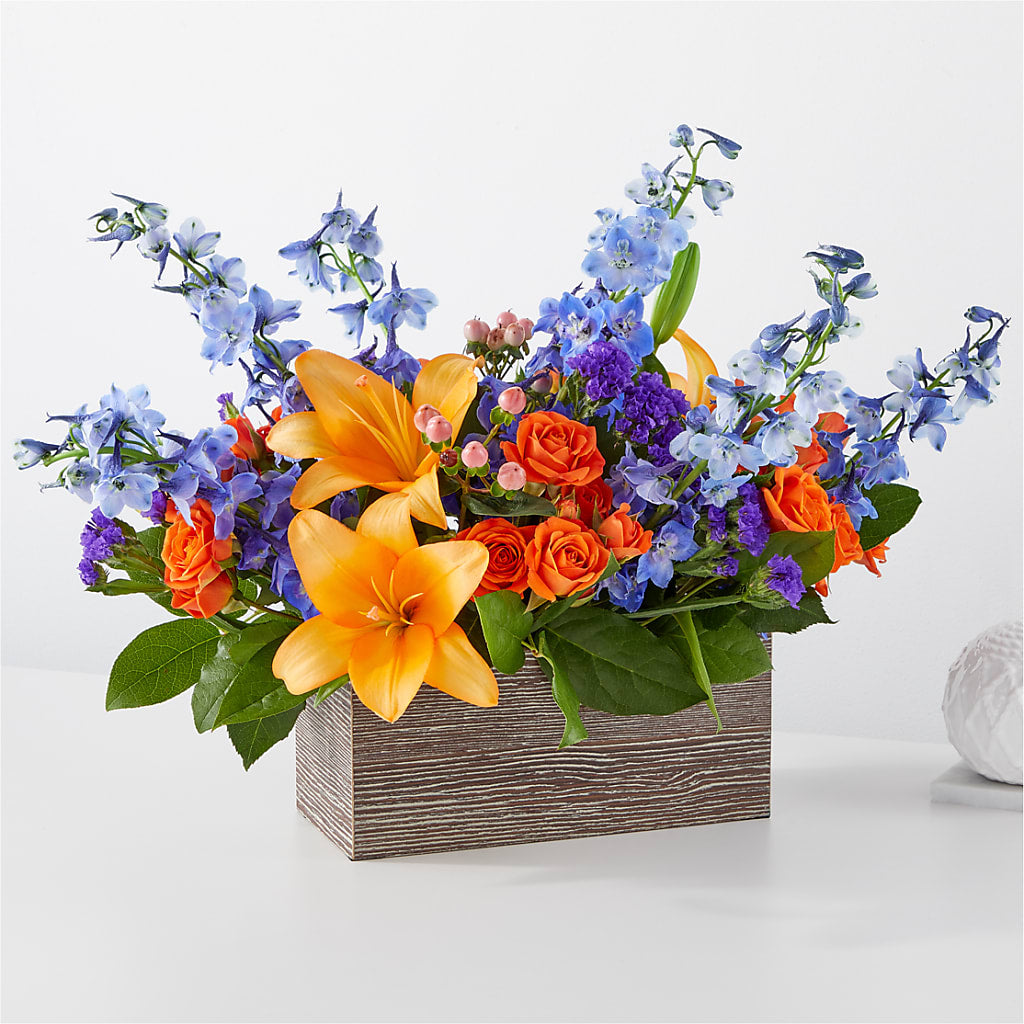 Radiant Citrus Box Bouquet – Super Savers, Lincoln NE