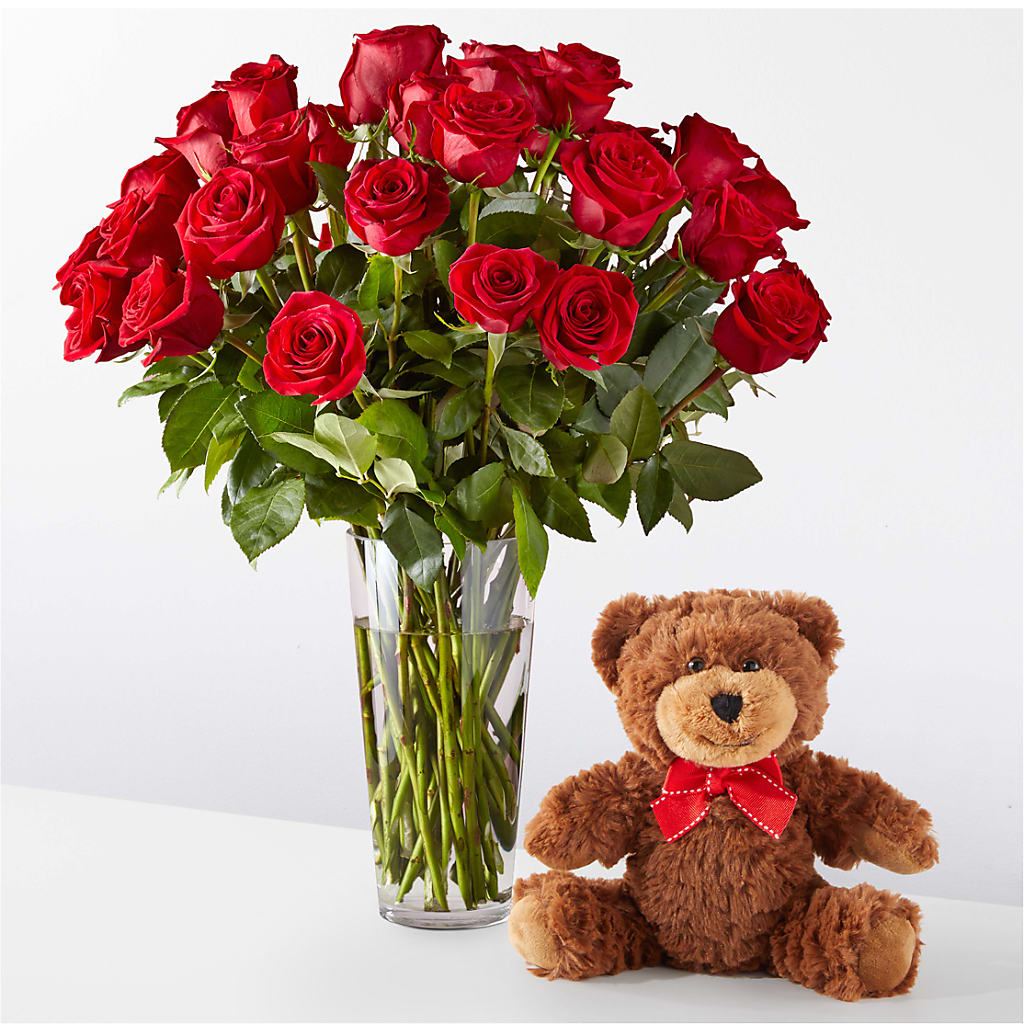 Romantic Long Stem Red Rose Bouquet Bundles – Super Savers, Lincoln NE