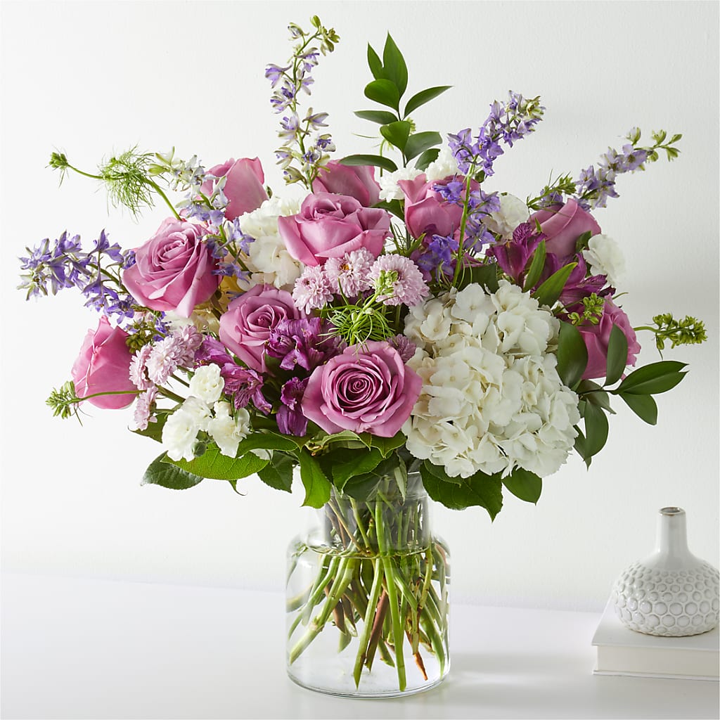 Violet Caress Bouquet – Super Savers, Lincoln NE