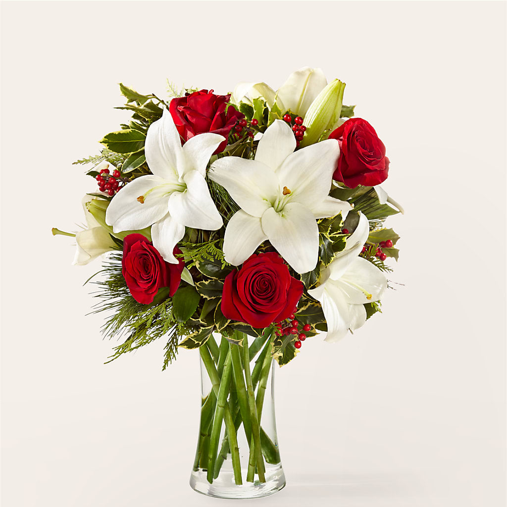 Sparkling Snowflakes Bouquet – Super Savers, Lincoln NE