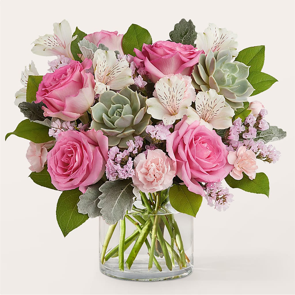 Dusty Rose Bouquet – Super Savers, Lincoln NE