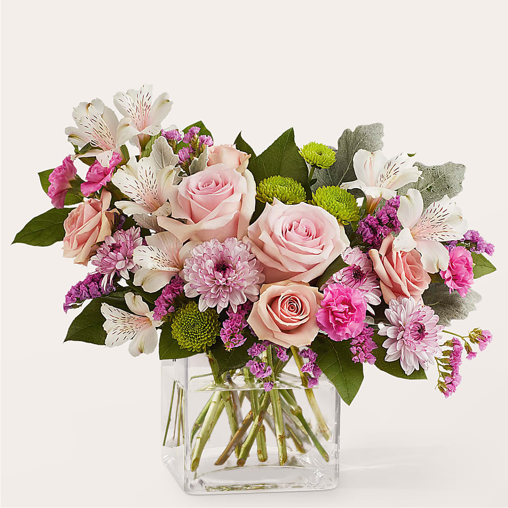 Pink Suede Bouquet – Super Savers, Lincoln NE