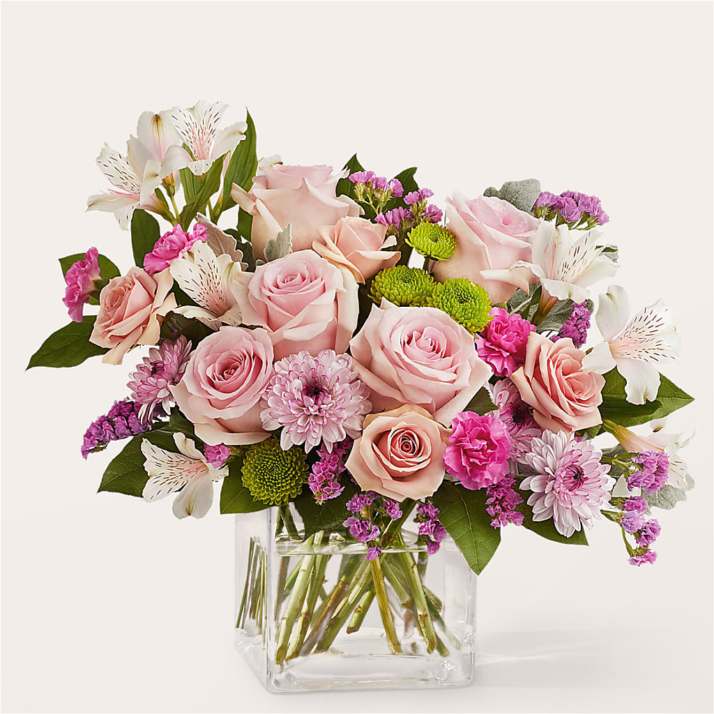 Pink Suede Bouquet – Super Savers, Lincoln NE