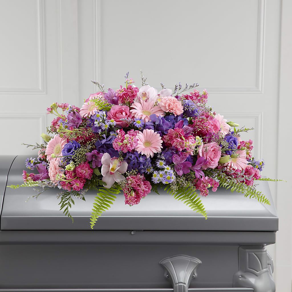 Glorious Garden Casket Spray – Super Savers, Lincoln NE