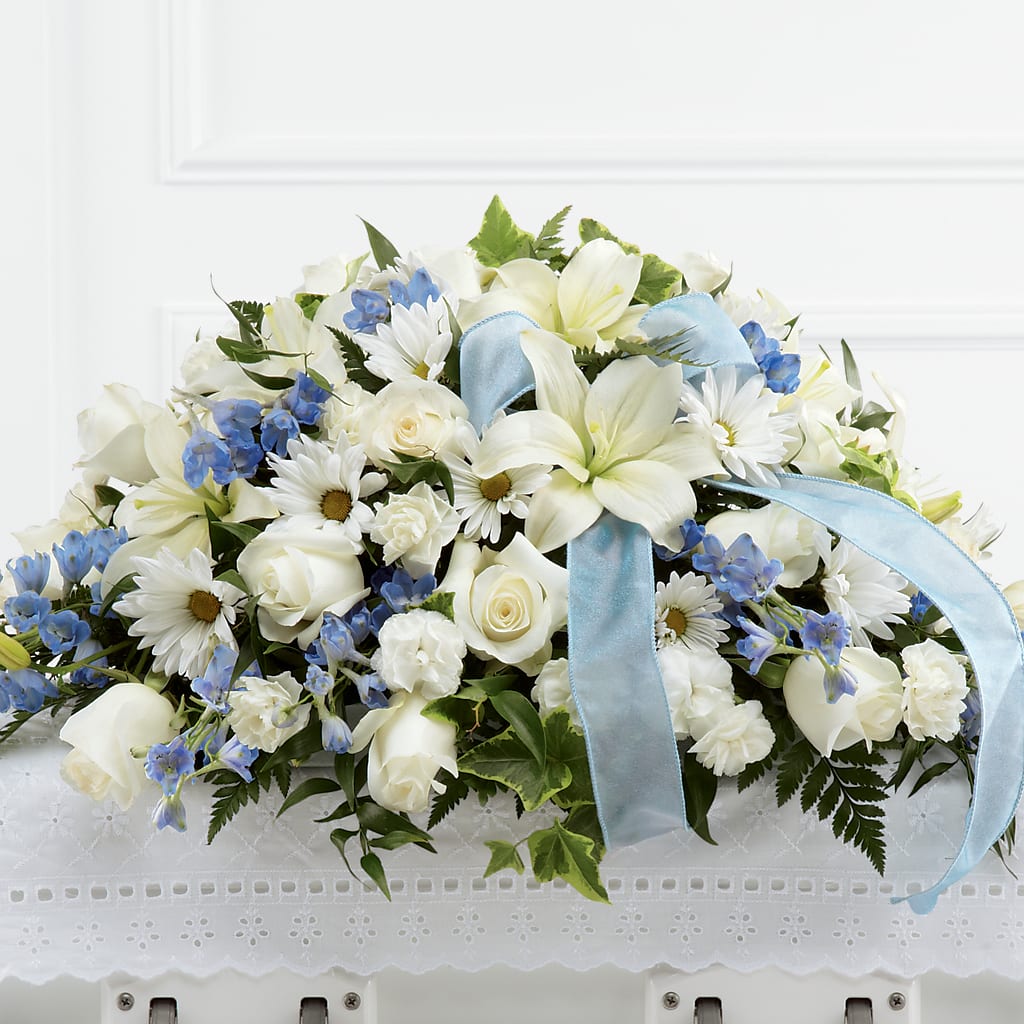 Tender Treasure Casket Spray – Super Savers, Lincoln NE