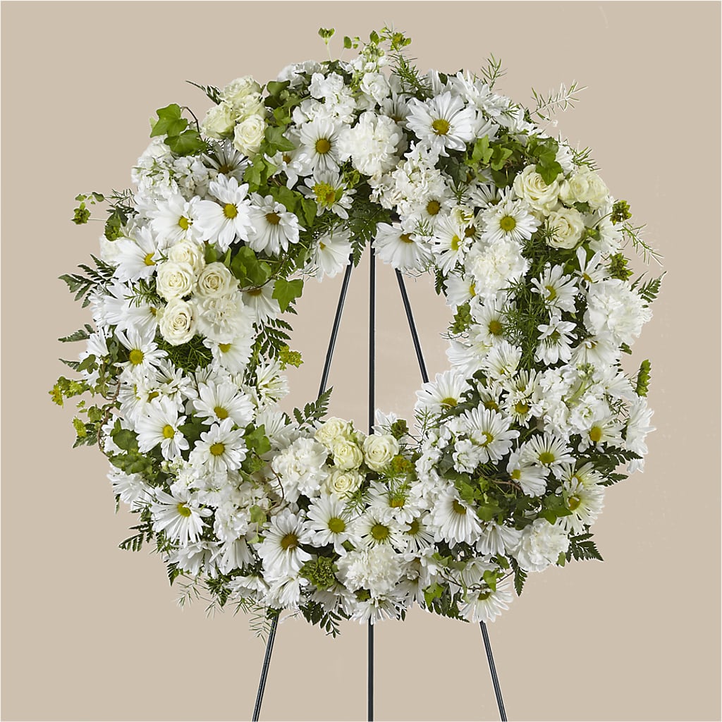 Faithful Wishes Wreath – Super Savers, Lincoln NE