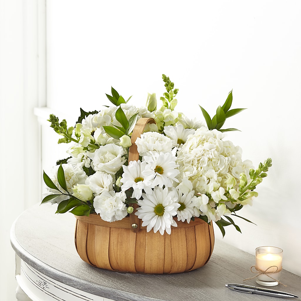 Pure Ivory Basket – Super Savers, Lincoln NE