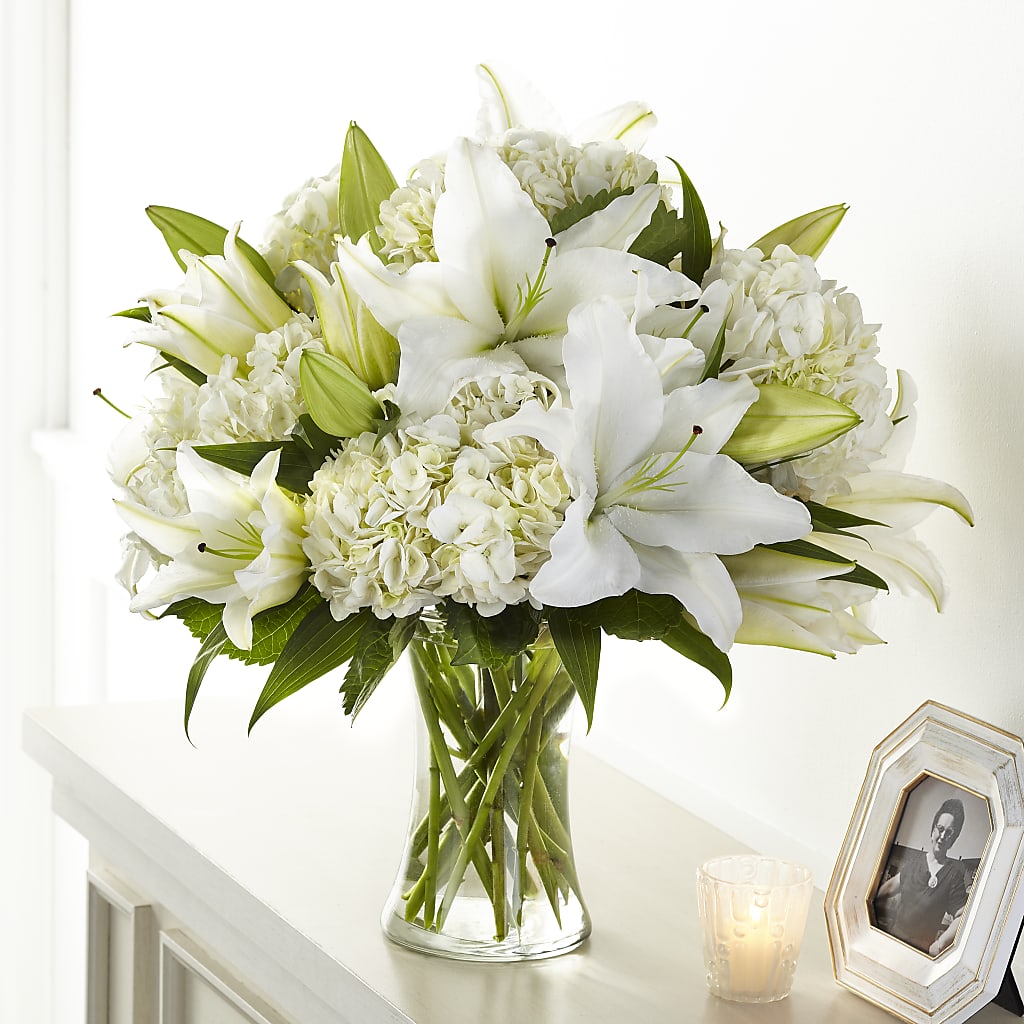 Compassionate Lily Bouquet – Super Savers, Lincoln NE