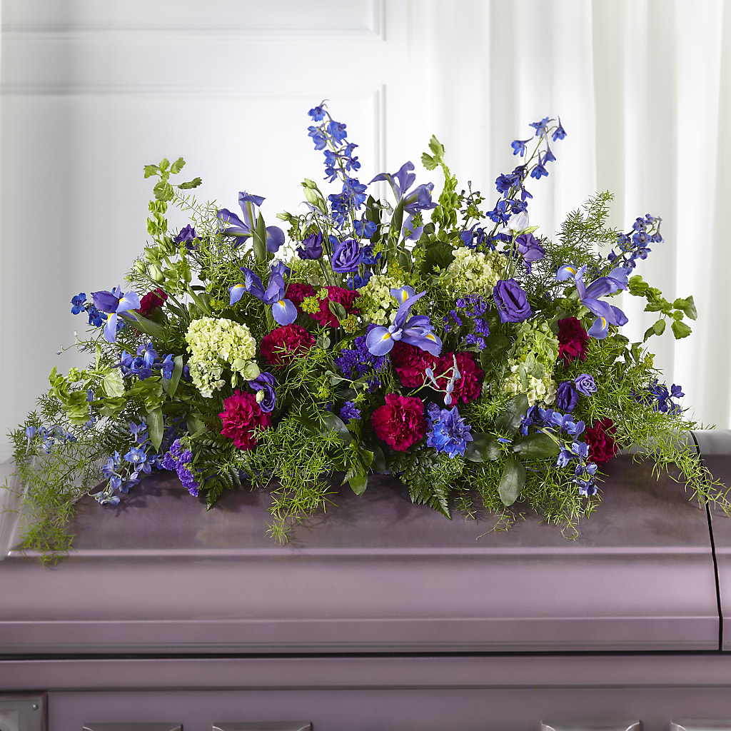 Always Treasured Casket Spray – Super Savers, Lincoln NE