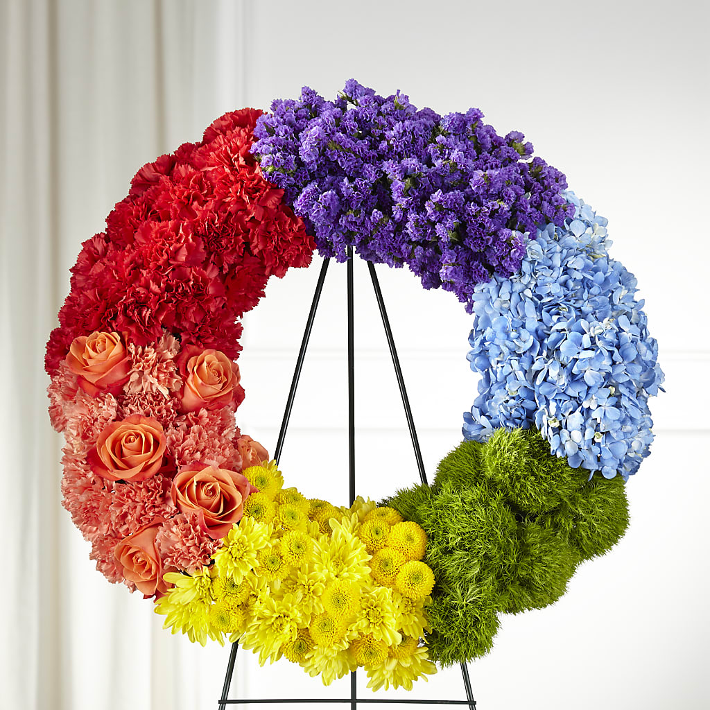 Circle of Love Wreath – Super Savers, Lincoln NE