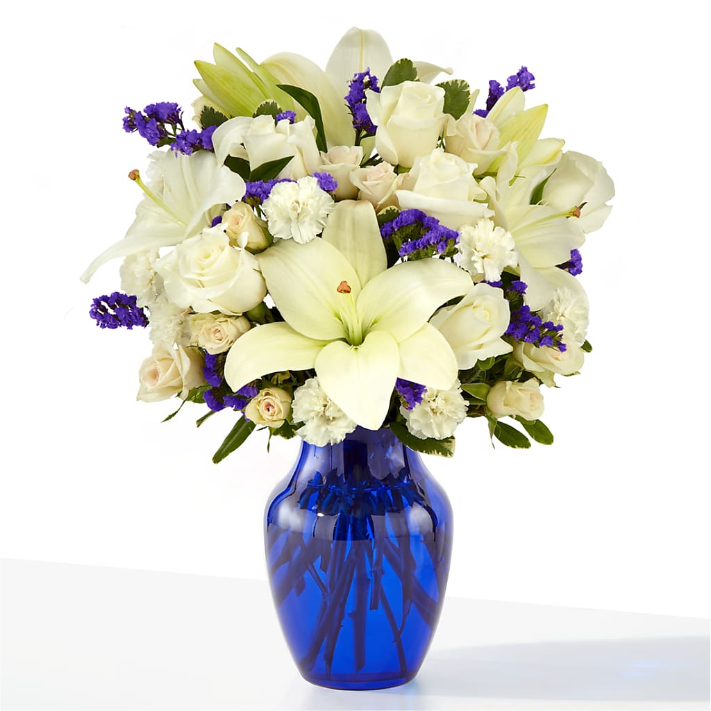 Sapphire Rush Bouquet – Super Savers, Lincoln NE