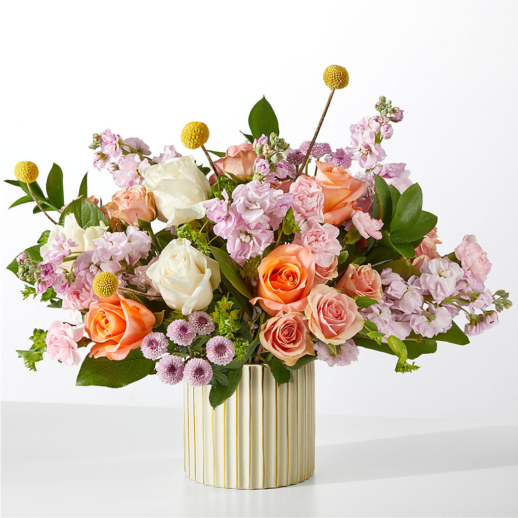 French Market Bouquet with Ivory Vase – Super Savers, Lincoln NE