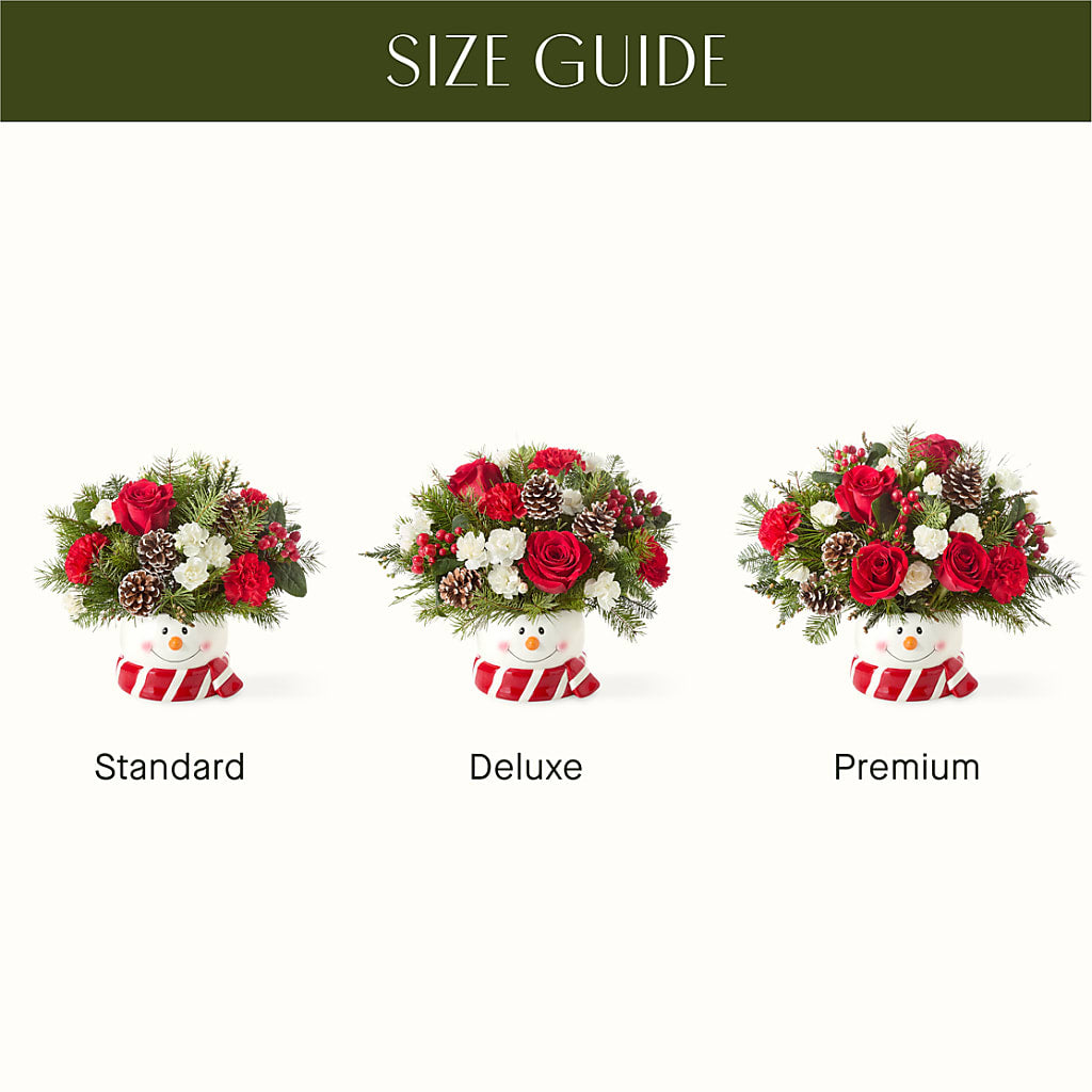 Jolly Snowman Bouquet –  Super Savers, Lincoln NE