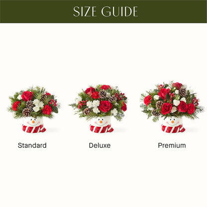Jolly Snowman Bouquet –  Super Savers, Lincoln NE