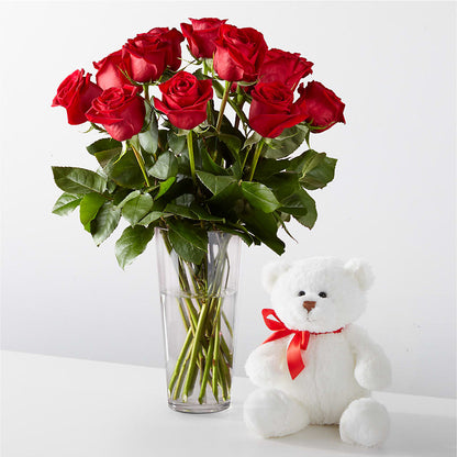 Romantic Long Stem Red Rose Bouquet Bundles –  Super Savers, Lincoln NE
