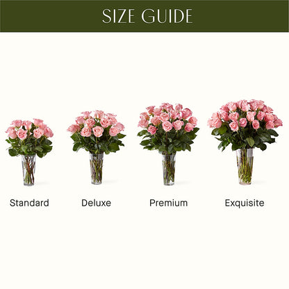 Long Stem Pink Rose Bouquet –  Super Savers, Lincoln NE