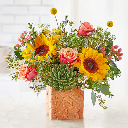 Sunflower Season Bouquet –  Super Savers, Lincoln NE