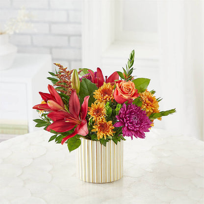 Burgundy Landscape Bouquet –  Super Savers, Lincoln NE