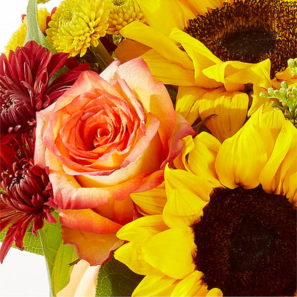 Golden Gourd Pumpkin Bouquet –  Super Savers, Lincoln NE