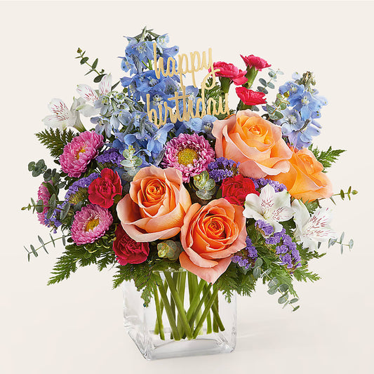 Birthday Bash Bouquet –  Super Savers, Lincoln NE