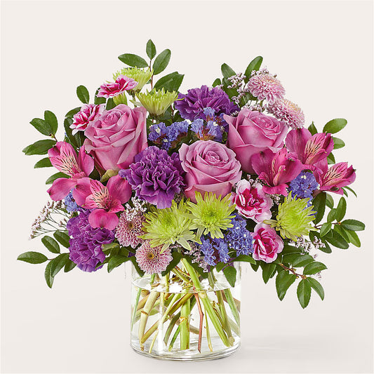Glass Half Full Bouquet –  Super Savers, Lincoln NE