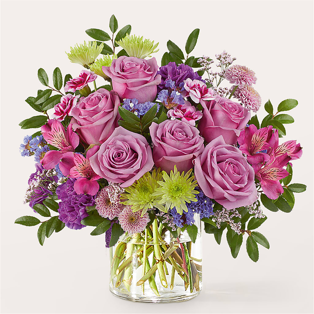 Glass Half Full Bouquet –  Super Savers, Lincoln NE