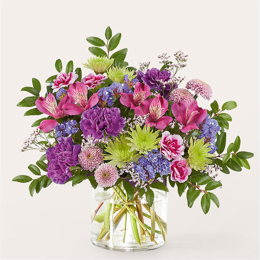 Glass Half Full Bouquet –  Super Savers, Lincoln NE