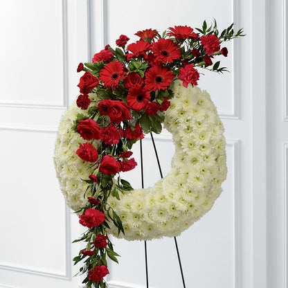 Graceful Tribute Wreath –  Super Savers, Lincoln NE