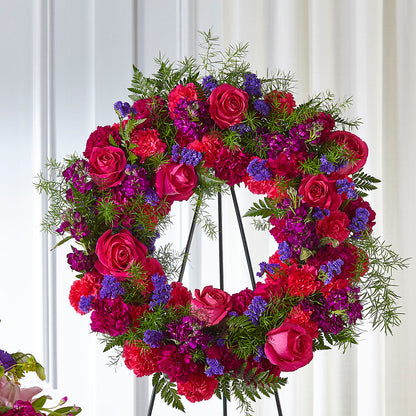 Calming Colors Wreath –  Super Savers, Lincoln NE