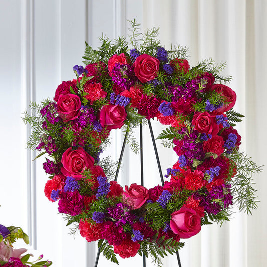 Calming Colors Wreath –  Super Savers, Lincoln NE