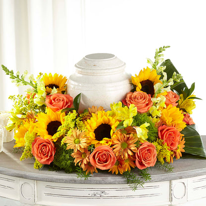 Faithful Sunflower Cremation Adornment –  Super Savers, Lincoln NE