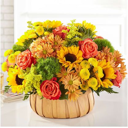 Harvest Sunflower Basket –  Super Savers, Lincoln NE