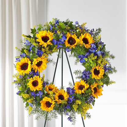 Bright Rays Wreath –  Super Savers, Lincoln NE