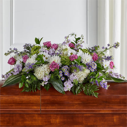 Meadows of Serenity Casket Spray –  Super Savers, Lincoln NE