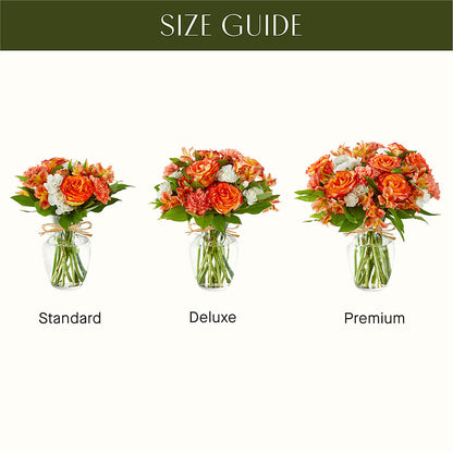 Apricot Glow Bouquet –  Super Savers, Lincoln NE