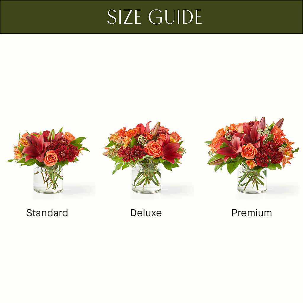 Crimson Leaves Bouquet –  Super Savers, Lincoln NE