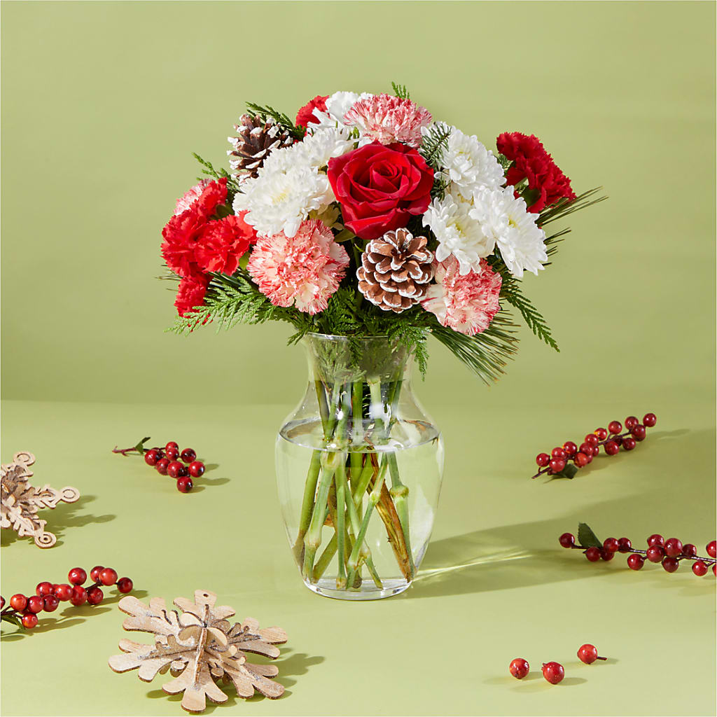 Candy Cane Lane Bouquet –  Super Savers, Lincoln NE