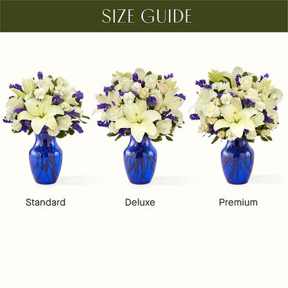 Sapphire Rush Bouquet –  Super Savers, Lincoln NE