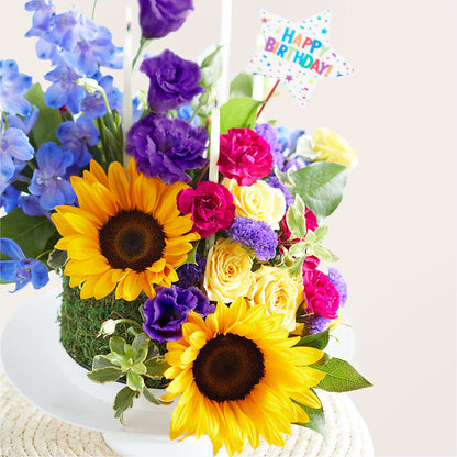 Star of the Day Floral Cake –  Super Savers, Lincoln NE