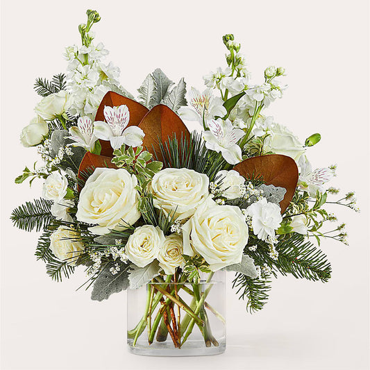 Fresh Snowfall Bouquet –  Super Savers, Lincoln NE