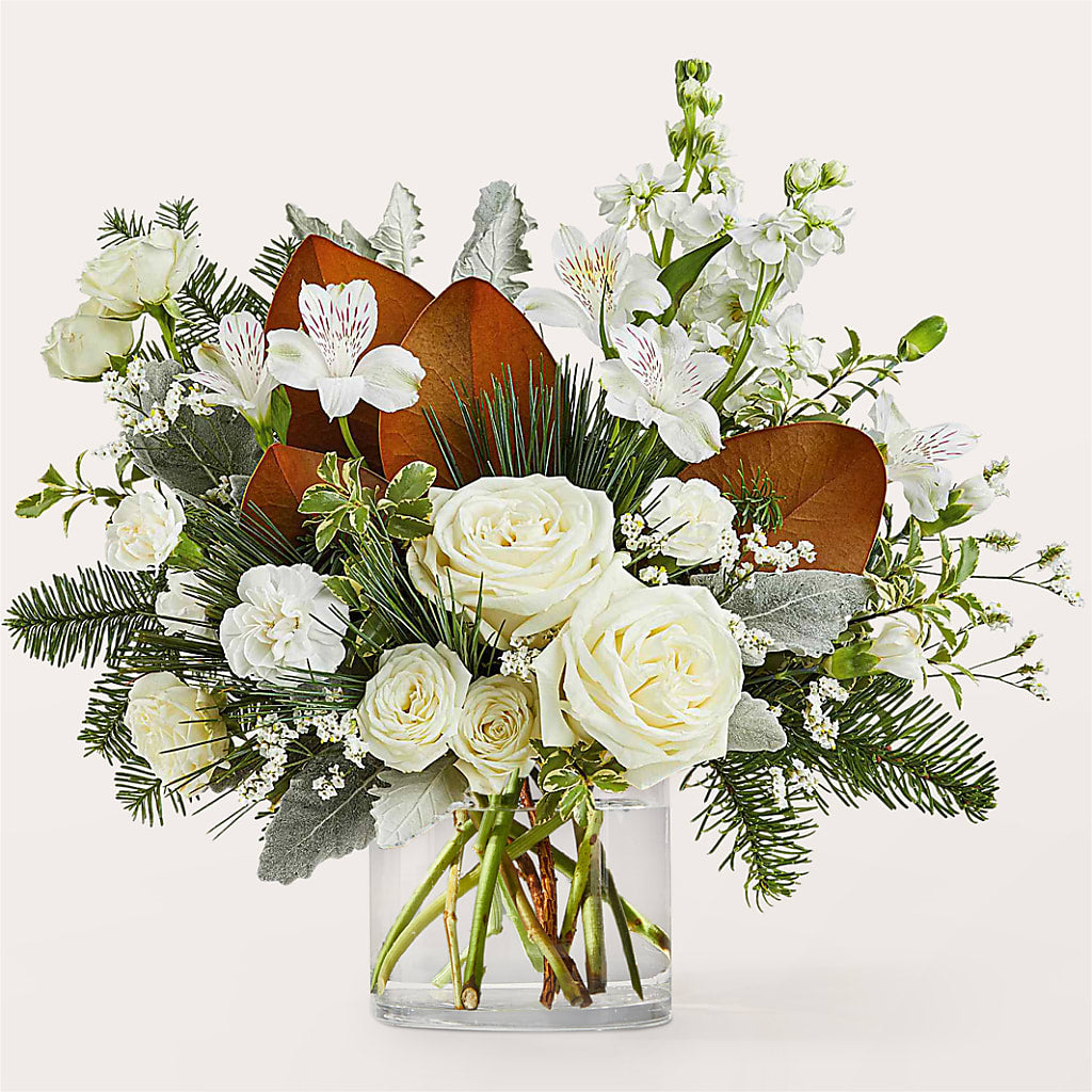 Fresh Snowfall Bouquet –  Super Savers, Lincoln NE